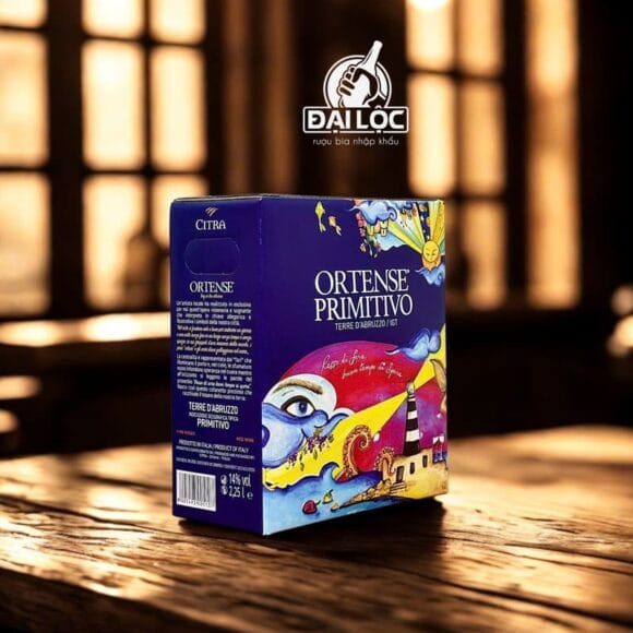 Vang Bịch Citra Ortense Primitivo Terre 2,25L