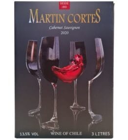 Vang bịch Martin Cortes Cabernet Sauvignon 3L (Chile)