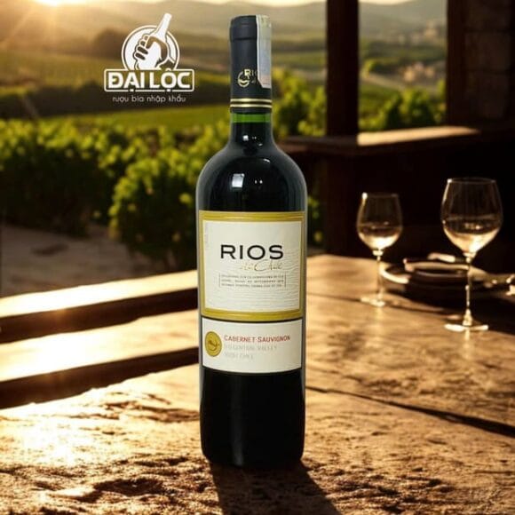 Rượu Vang Rios de Chile Cabernet Sauvignon 13,5%