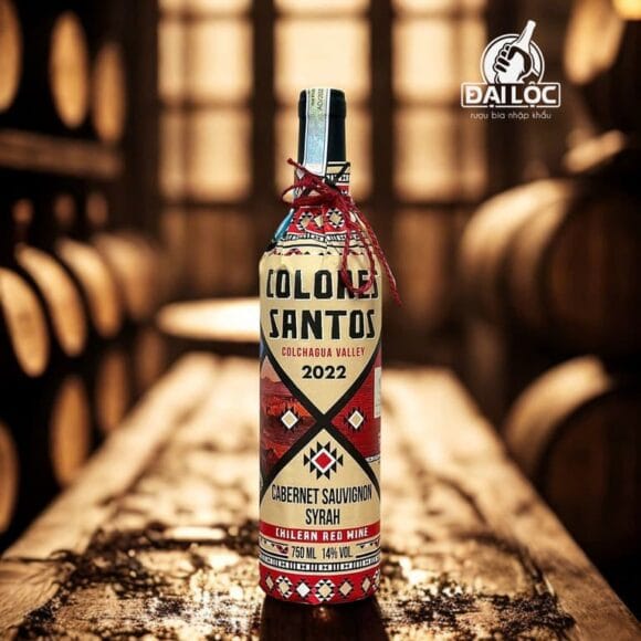 Rượu Vang Chile Colores Santos 14% 750ml