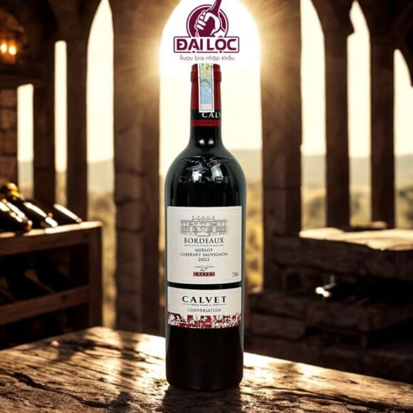 Rượu Vang Pháp Calvet Bordeaux 2022 14% - Shop Đại Lộc