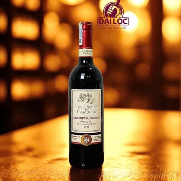 Vang Pháp Les Ormes de Cambras Cabernet Sauvignon 2021