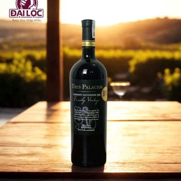 Rượu Vang Tres Palacios Family Vintage Cabernet Sauvignon 14%