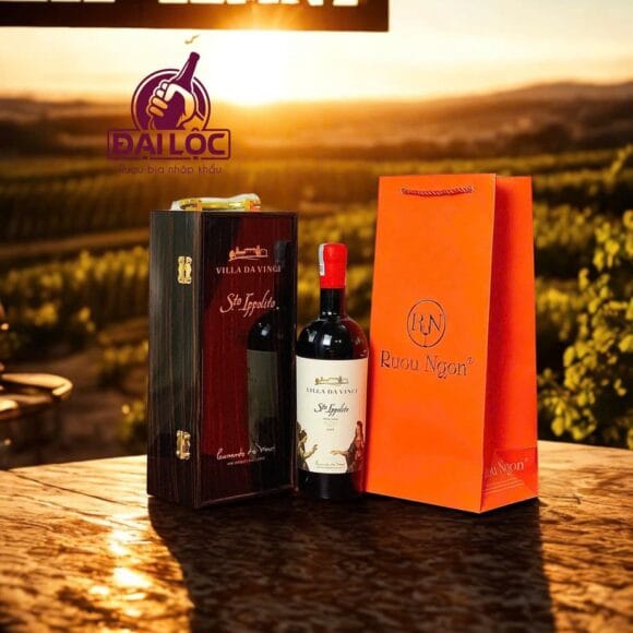 Rượu Vang Ý Villa Da Vinci St. Ippolito 13,5%