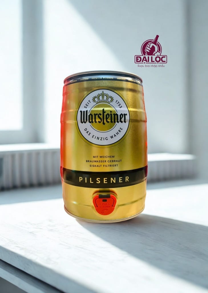 Bia Đức Warsteiner 5 Lít Premium Beer