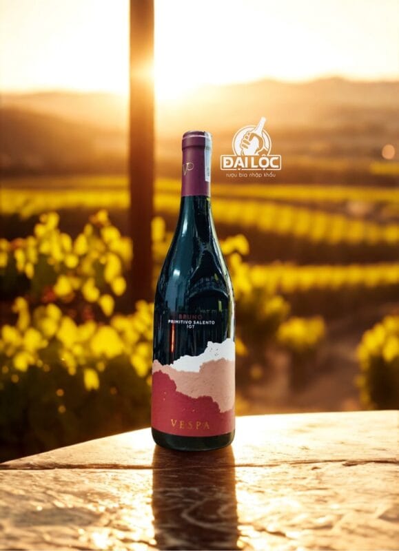 Rượu Vang Salento Vespa Bruno Primitivo IGT 14,5% 2023