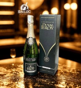 Champagne Duval-Leroy Brut Reserve 12% – Đỉnh cao vang sủi từ vùng Épernay, Pháp