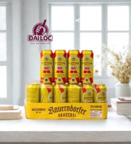 Bia Lúa Mì Kauerndorfer Weizenbier 5.4% Đức – Thùng 24 Lon 500ml