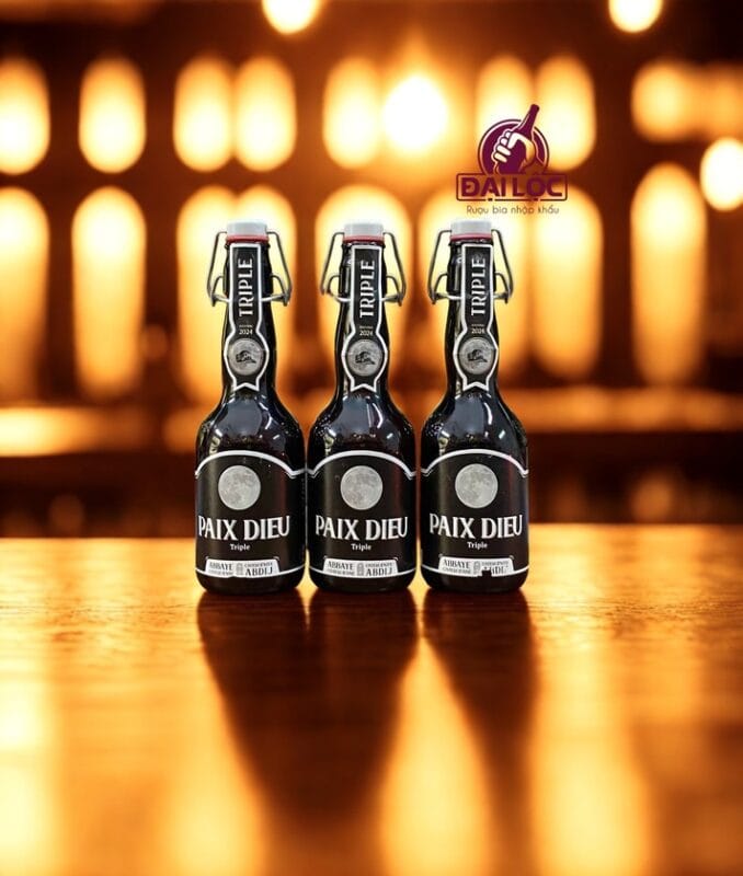 Bia Bỉ Paix Dieu 10% Chai 330ml: Tuyệt Tác "Trăng Rằm" Huyền Bí Bia Bỉ Paix Dieu – Dòng Bia Chỉ Nấu Vào Đêm Trăng Rằm