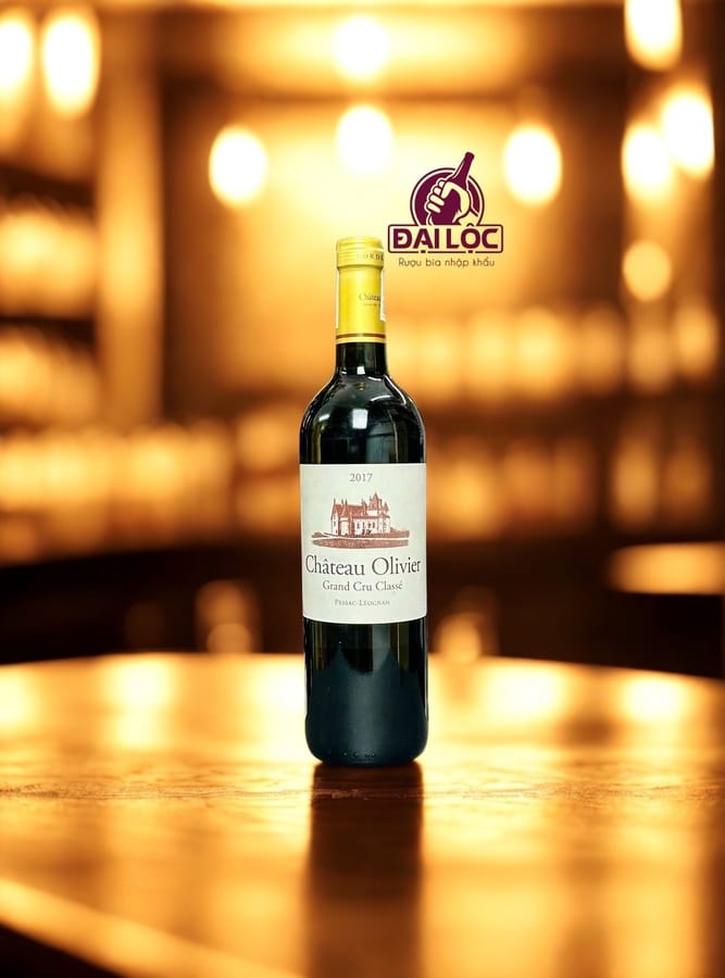 Rượu Vang Grand Cru Classe Château Olivier 2017 13,5%