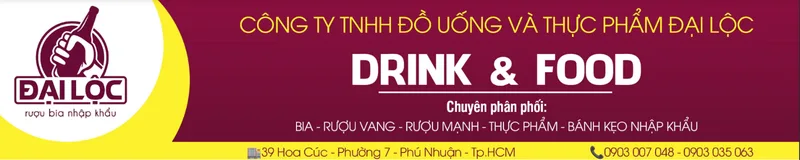 Thông tin liên hệ của Shop Đồ Uống Đại Lộc. Chuyên các dòng rượu vang Ý nhập khẩu chính hãng tại TP. HCM