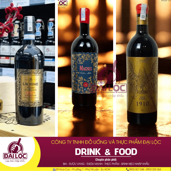 Mua rượu vang Ý tại TPHCM: Địa chỉ showroom uy tín, giá tốt nhất hiện nay Các mẫu rượu vang Ý best-seller tại Shop Đồ Uống Đại Lộc