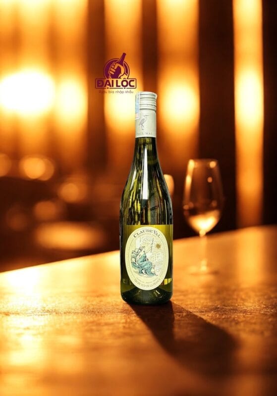 Rượu Vang Trắng Claude Val Blanc 2024 12,5% Chai 750ml