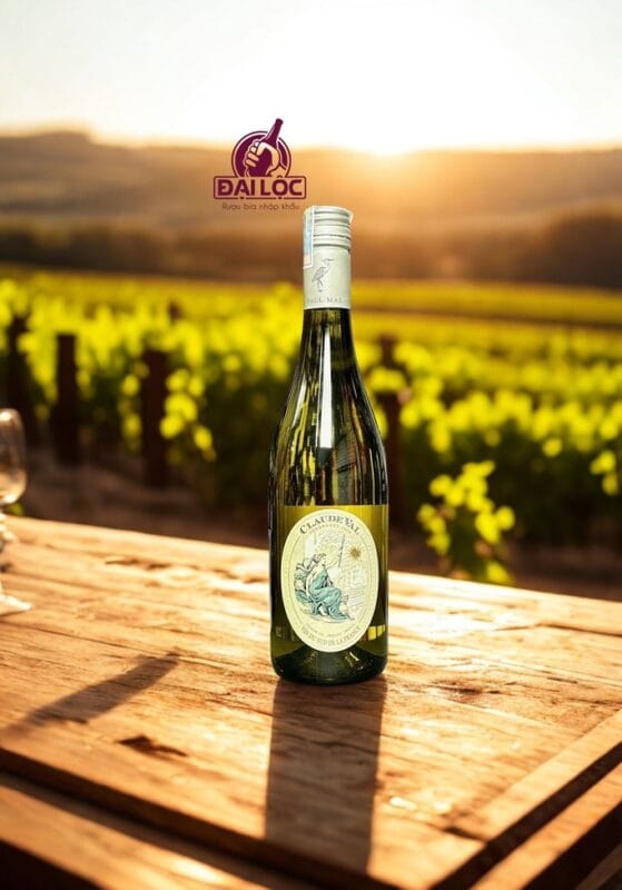 Rượu Vang Trắng Claude Val Blanc 2024 12,5% Chai 750ml