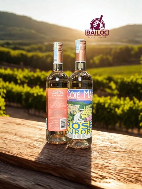 Rượu Vang Hồng Cote Mas Rose Aurore 2024 12,5%