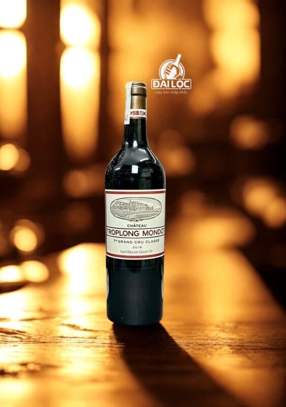 Rượu Vang Pháp Château Troplong Mondot 2016 15,5% Grand Cru Classe