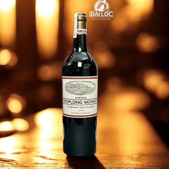 Rượu Vang Pháp Château Troplong Mondot 2016 15,5% Grand Cru Classe