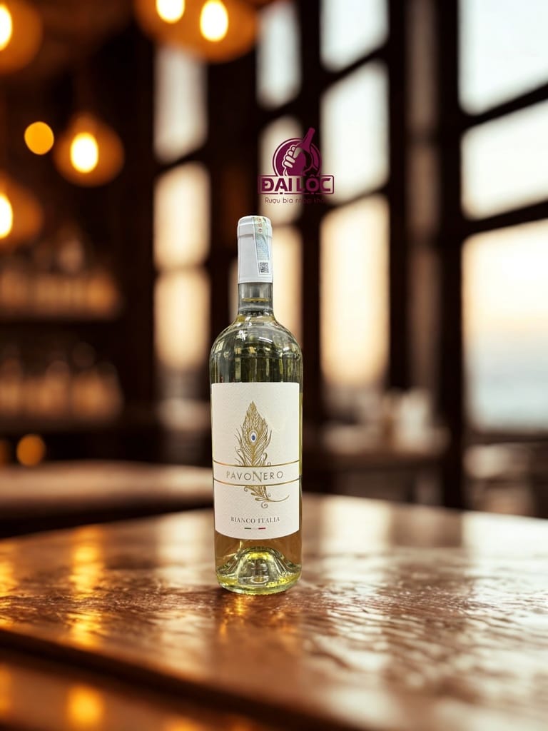 Rượu Vang Trắng PavoNero Bianco 13%
