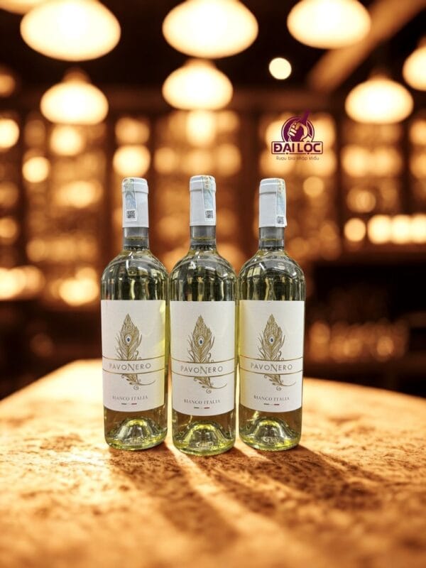 Rượu Vang Trắng PavoNero Bianco 13%