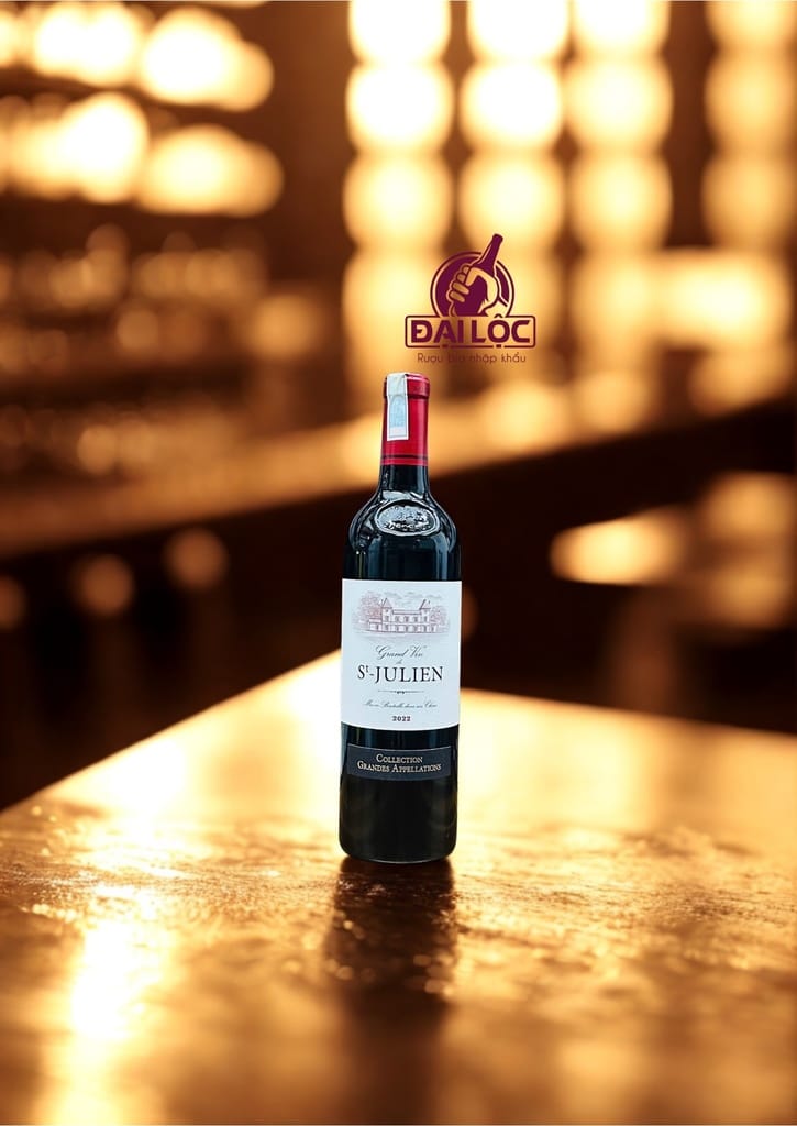 Rượu Vang Pháp Grand Vin de St Julien 14% 2022 - Chai 750ml