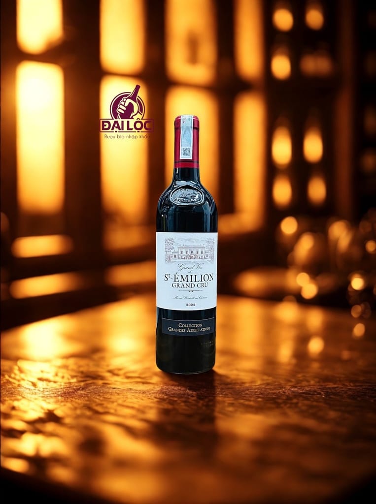 Rượu Vang Pháp Grand Vin de St-Émilion Grand Cru 14,5% (2022)