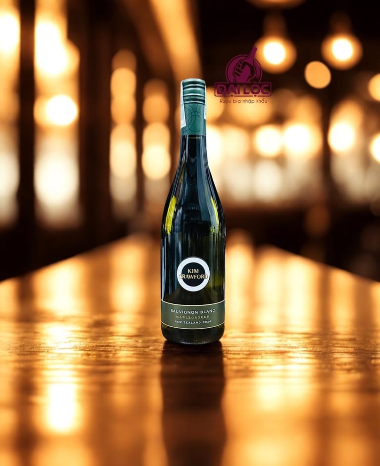 Rượu Vang Trắng Kim Crawford Sauvignon Blanc 13,5% (2024): Đỉnh Cao Tươi Mát Từ New Zealand