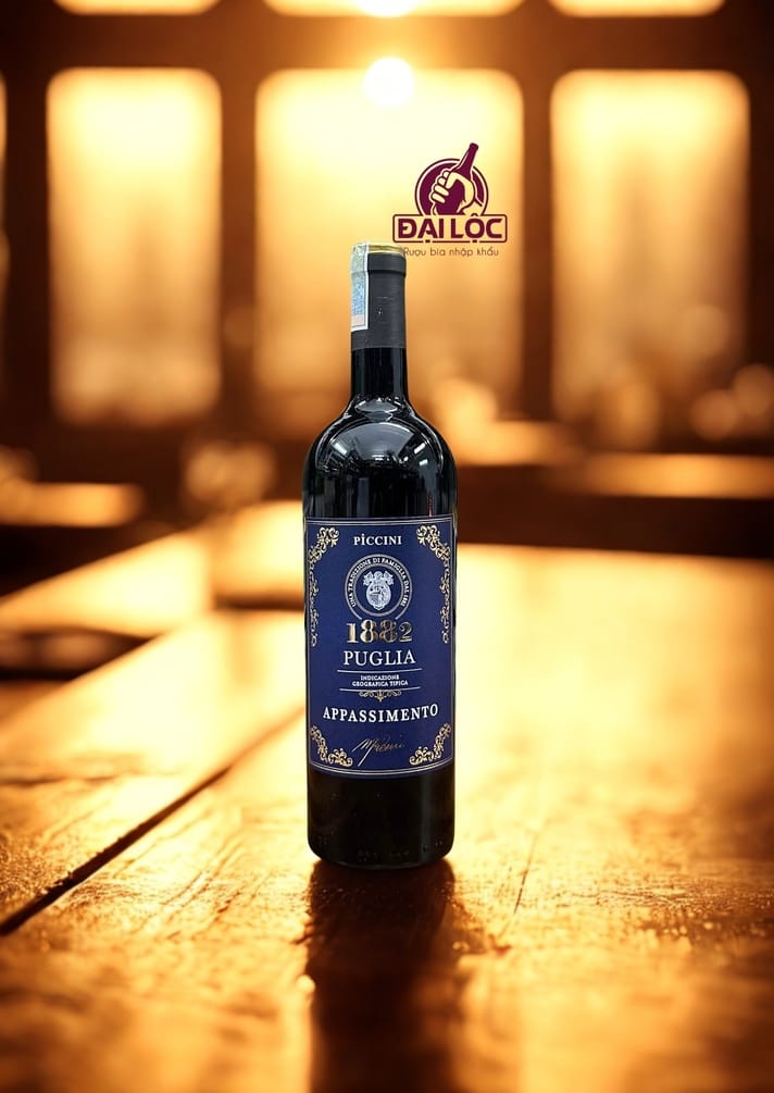 Rượu Vang Ý 1882 Appassimento 15% - Chai 750ml