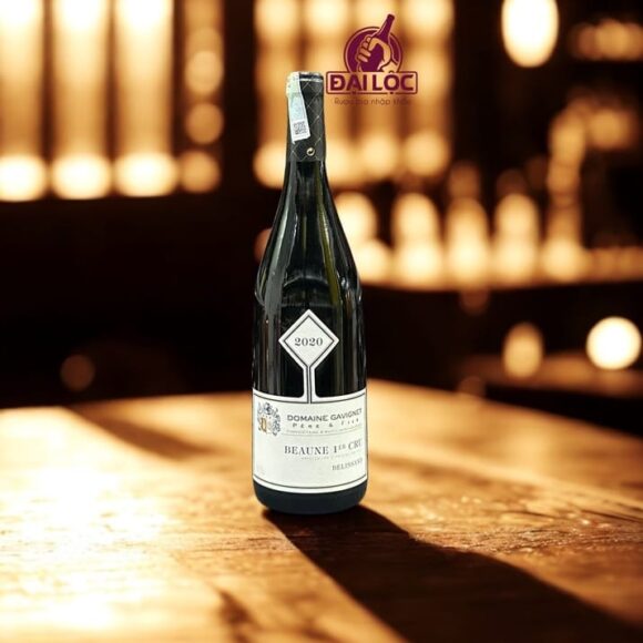 Rượu Vang Pháp Beaune 1er Cru Les Belissands Domaine Gavignet 13,5% 2022