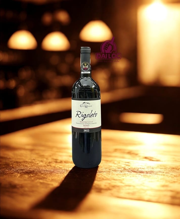 Rượu Vang Ý Rigoleto ColleMassari Montecucco Rosso Toscana 14% 2022