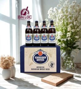 Bia Schneider Hefeweissbier Naturtrüb 4.9% Đức 