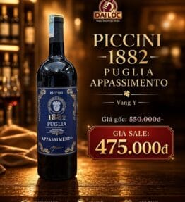 Rượu Vang Ý 1882 Appassimento 15%