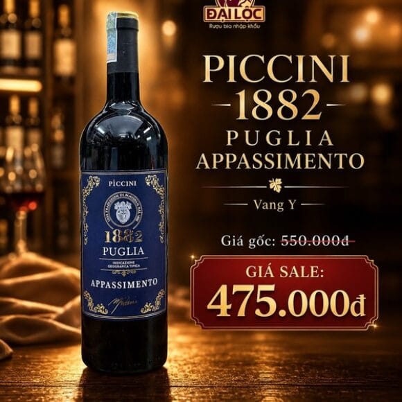 Rượu Vang Ý 1882 Appassimento 15%