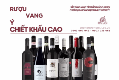Giải pháp mua rượu vang Ý giá tại kho, chiết khấu cao cho doanh nghiệp ở TPHCM.