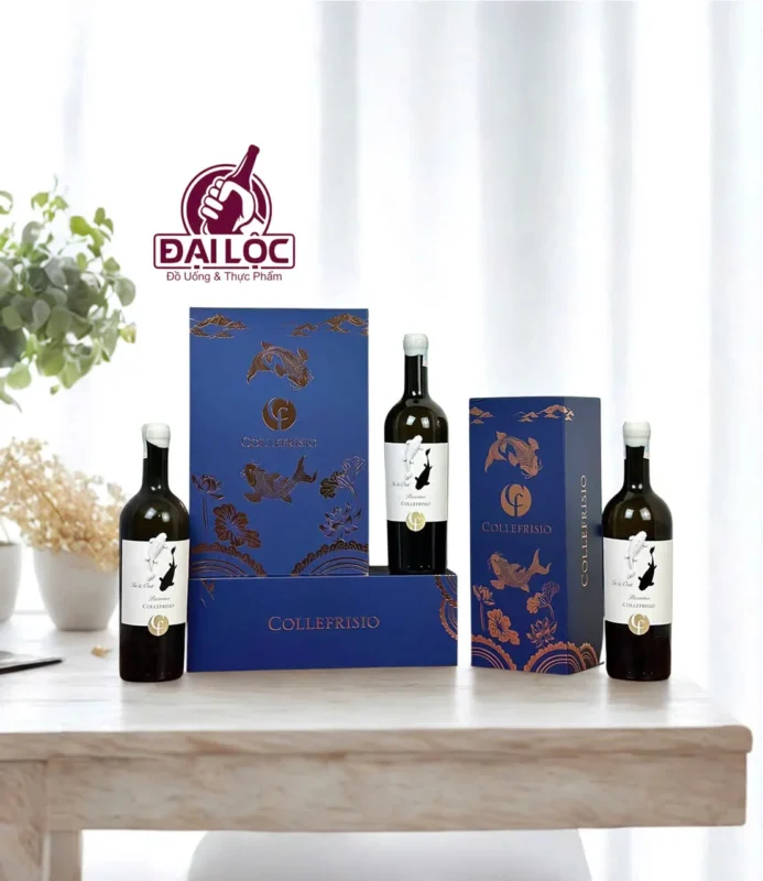 Combo rượu vang Ý giá tốt: Giải pháp tiết kiệm cho tiệc công ty, sự kiện Set gồm 2 chai rượu vang Ý cao cấp kèm hộp giấy cứng thượng hạng có giá chỉ 1.350.000đ