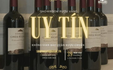 Ghé ngay shop rượu vang Phú Nhuận Đại Lộc. Showroom chính hãng sở hữu không gian bảo quản rượu chuẩn 2026