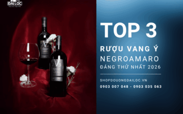 Khám phá Top 3 chai rượu vang Ý Negroamaro đậm vị, nồng độ ấn tượng từ 13.5% đến 17% (IL Pumo, Conte Parelli, R8) chính hãng tại Shop Đại Lộc Phú Nhuận.