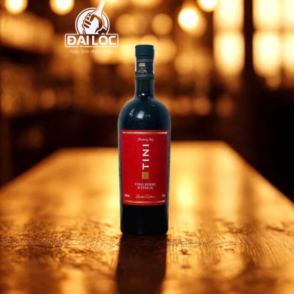 Rượu Vang Ý Tini Vino Rosso Limited Edition 14.5% - Chai 750ml