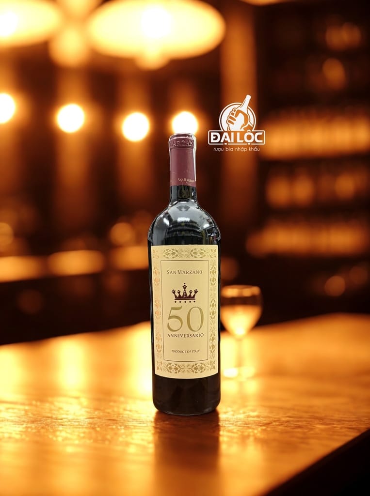 Rượu Vang Ý 50 Anniversario 14,5% - Chai 750ml