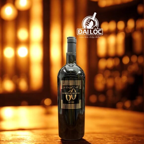 Rượu Vang Ý 60 Sessantanni 24 Karat Gold (Limited Edition) 15,5%