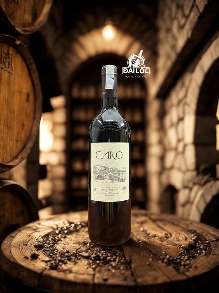 Rượu Vang Argentina Caro 2020 14,5% - Chai 750ml
