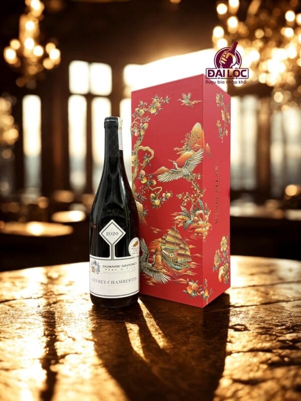Địa chỉ mua rượu vang Pháp chính hãng bảo quản chuẩn tại TPHCM Rượu Vang Pháp Domaine Gavignet Gevrey-Chambertin 2020 13,5%