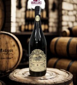 Rượu Vang Ý Massone Appassimento Puglia 2024 15% - Chai 750ml