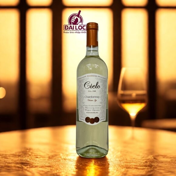 Rượu Vang Trắng Ý Cielo Chardonnay 2024 12% - Chai 750ml