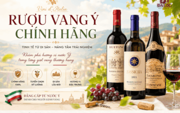 Gợi ý Top 3 chai rượu vang Ý chính hãng ngon, dễ uống, nịnh miệng cho người mới bắt đầu tại Đồ Uống Đại Lộc TPHCM.