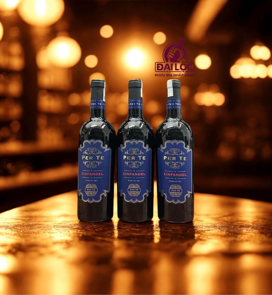 Rượu Vang Perte Zinfandel Puglia IGT 15% 2022