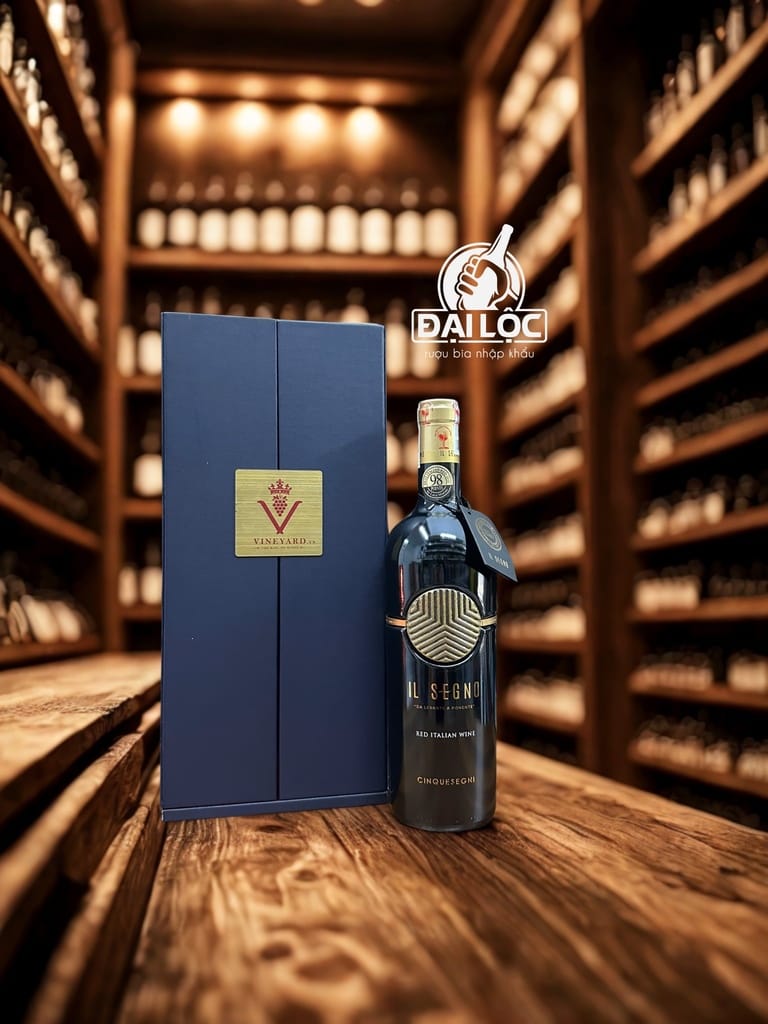 Rượu Vang Ý IL Segno 15% 2017 - Chai 750ml