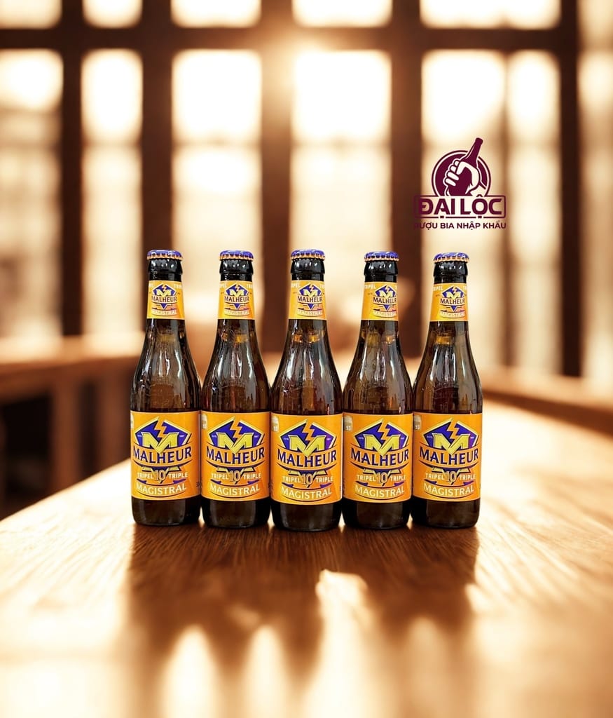 Bia Malheur 10 Bỉ 10% - Thùng 24 Chai 330ml