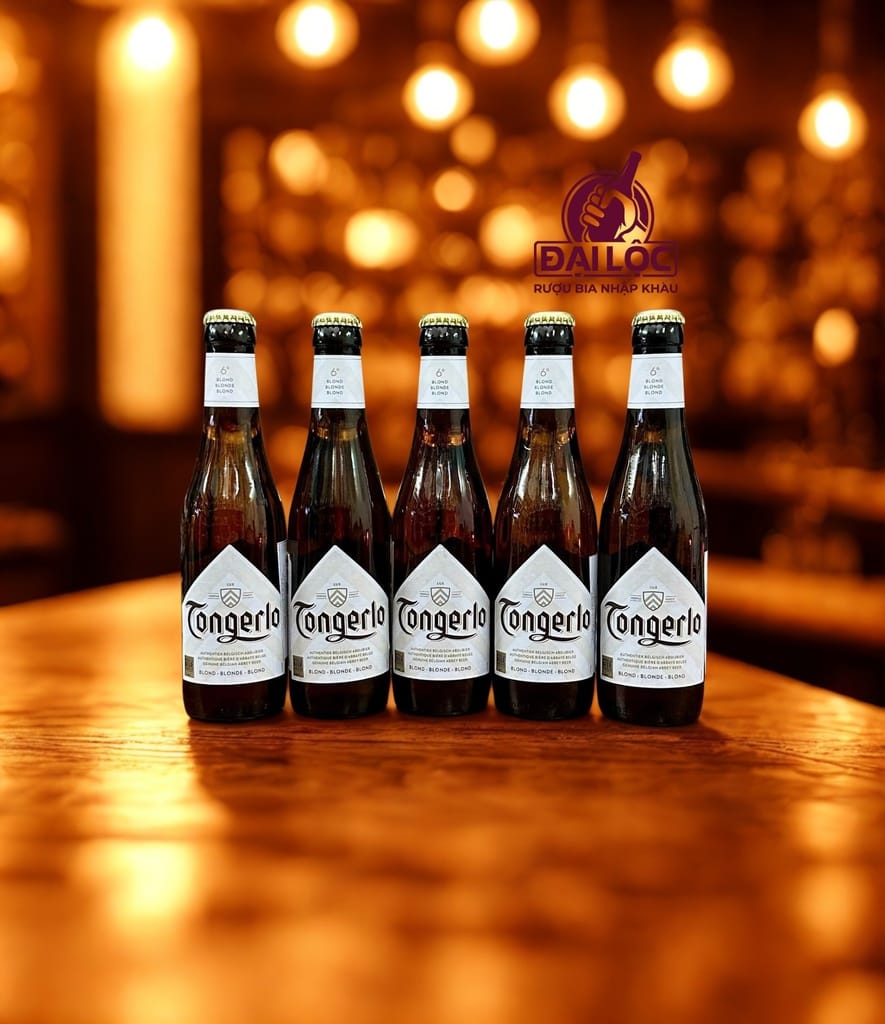 Bia Bỉ Tongerlo Lux Blond 6% - Thùng 24 Chai 330ml