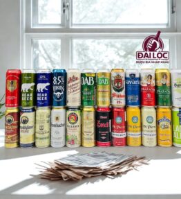 Mix 24 Loại Bia Nhập Khẩu Châu Âu Cao Cấp - Thùng 24 Lon 500ml