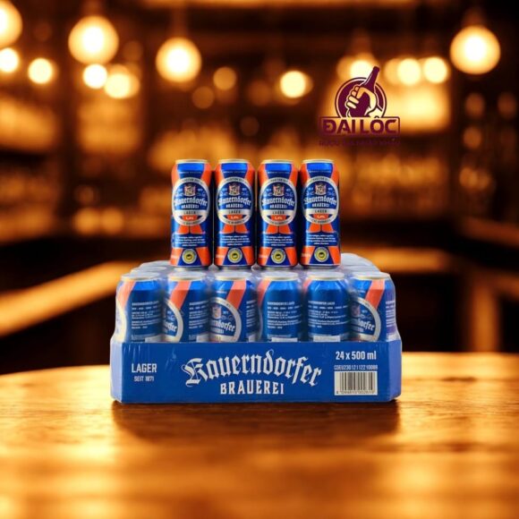 Bia Kauerndorfer Lager 5,4% Thùng 24 Lon 500ml
